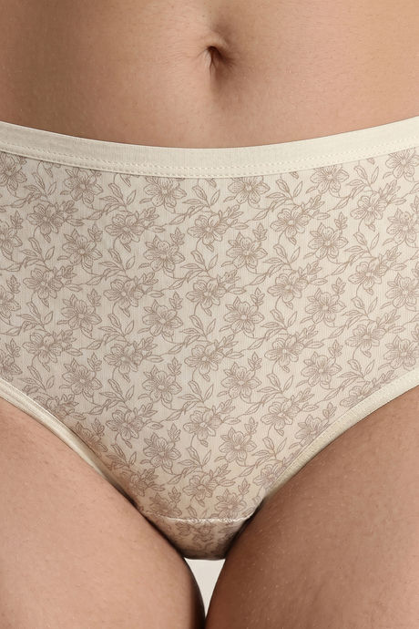 Zivame Medium Rise Full Coverage Hipster Panty (Pack of 3) - Multicolor — image 8